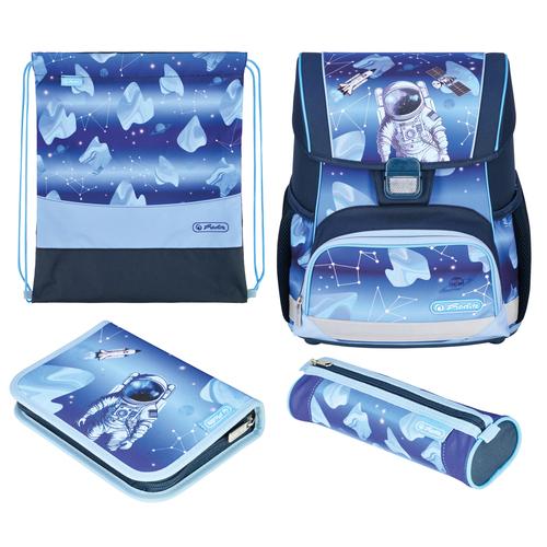 Herlitz School Backpack Loop Plus Cosmic Explorer