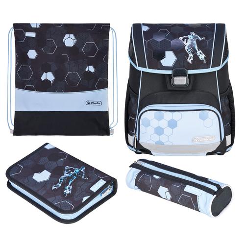 Herlitz School Backpack Loop Plus Cyber Soccer