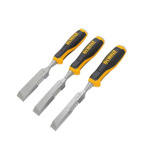 DeWalt chisel with a lateral cutting edge [3 pieces]