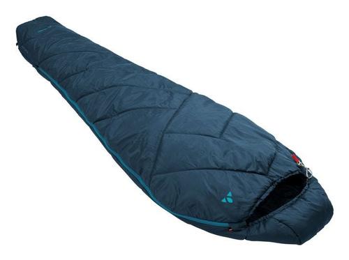 Vaude Sioux 400 II XL Adult Mummy Sleeping Bag, Recycled Polyester, Blue