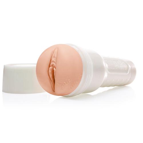 Fleshlight Kenzie Reeves Flashlight Masturbator, Beige, White